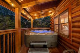 Log Cabin, Hot Tub, Loft Hangout, Sleeps 8 - Image 2