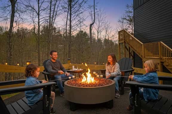 Hot Tub + Fire Pit Cabin, 5 Mi To Gatlinburg - Image 1