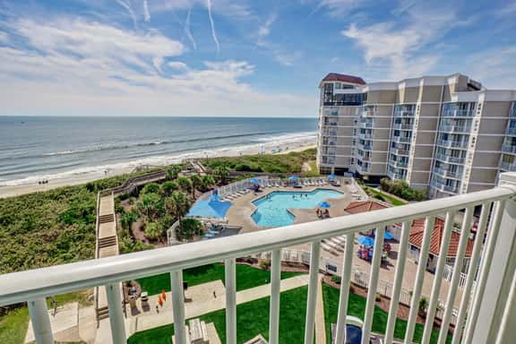 Oceanfront Balcony · Pool & Sauna · Sleeps 9 - Image 1