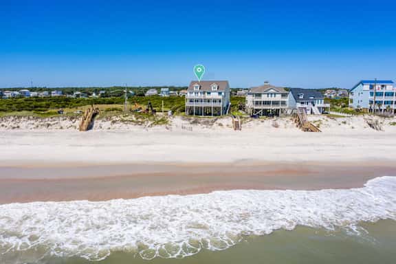 Ocean-View Home · Beach Across The Street - Image 1