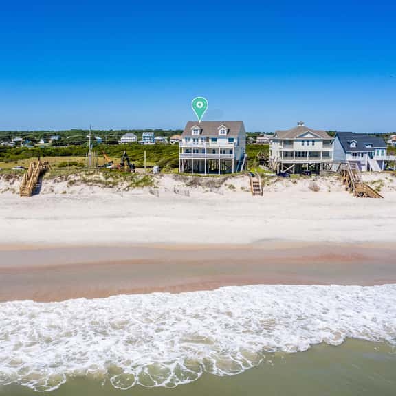 Ocean-View Home · Beach Across The Street - Image 1