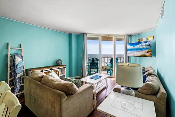 Oceanfront Balcony · Pool & Sauna · Sleeps 9 - Image 4