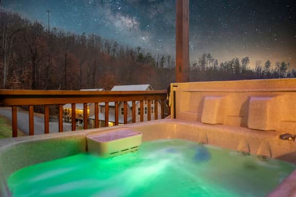 Hot Tub, Pool Table, Fall Views By Dollywood - Image 2